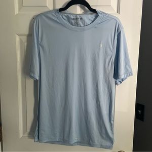 SALE! 💸 Reel Legends Reel-Tec performance short sleeve tshirt in light blue sz S